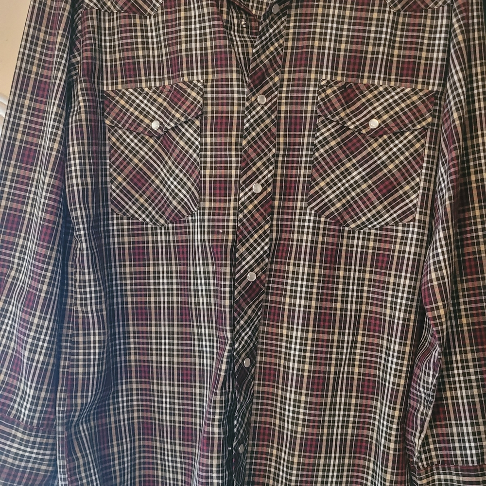 Roper Plaid Snap Up Shirt